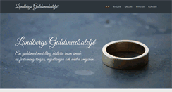 Desktop Screenshot of lundbergsguld.se